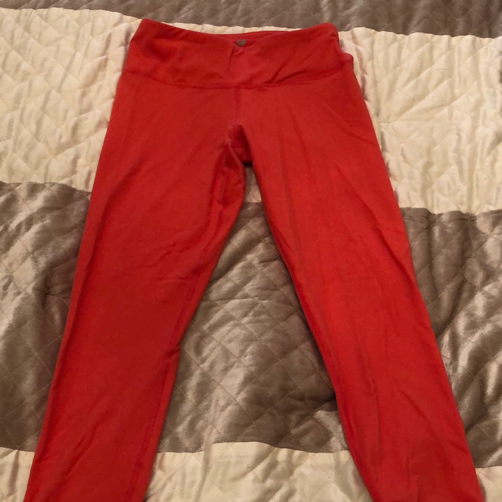 90 degree by reflex pink leggings size small